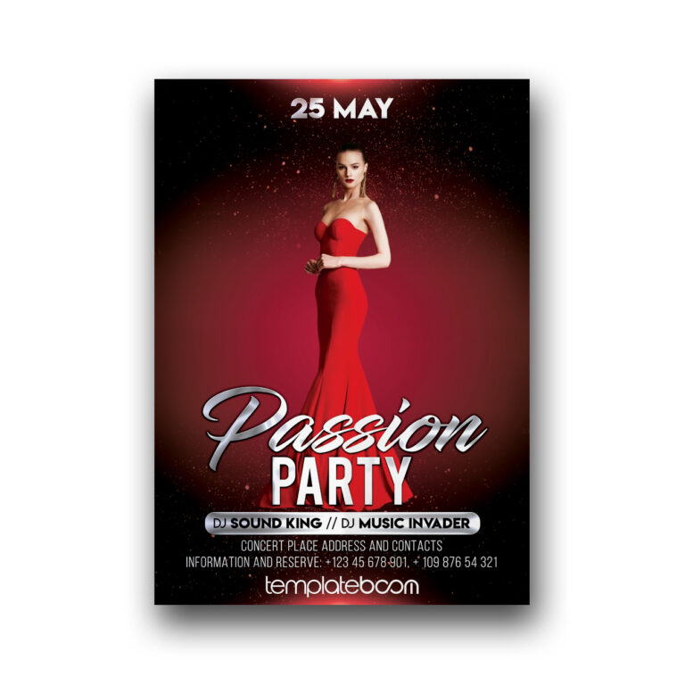 Passion Party Template Boom