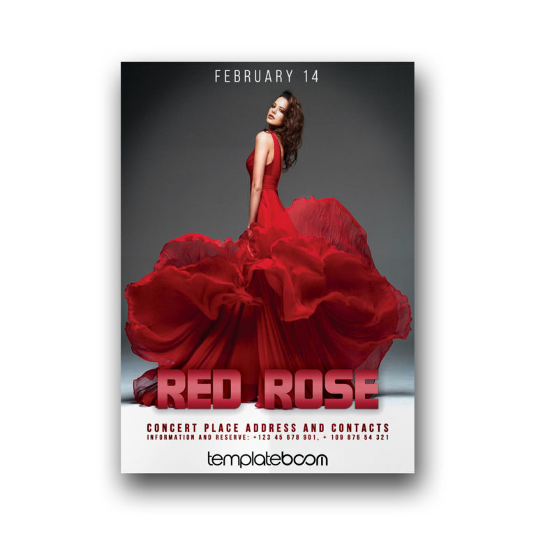 Red Rose - Template Boom